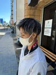 メンズ限定✨カット&ハイライトカラー(メッシュ)🌈セットに立体感を👨🏻‍🦱