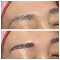 アイブロウワックス+艶モチフェイシャルワックス