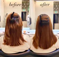 ✨軽いクセやボリュームダウンに✨【ノンアイロンストレート】2時間で終わる⁉️若干のクセなど気になる方におすすめです🎶