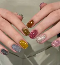 夏にぴったり*･゜ﾟ･*フラッシュネイル💅