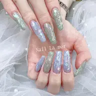 🌈ハンド🌈初回ジェルオフ無料💞スカルプ長さだしワンカラー、ラメグラ🌻2色選べる🌻