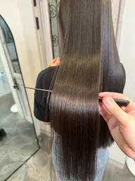 【✨佐々木イチオシ✨】縮毛矯正+最上級髪質改善トリートメント+カット