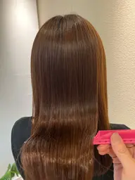 【硬くならない◎柔らか】縮毛矯正+クイックトリートメント