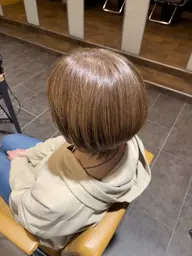 🟠明るくふんわり透明感【脱白髪染め・白髪ぼかし】