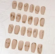 大人上品ニュアンス💅アクセサリーネイル🪞ミラーアート4本コース