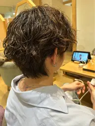 3月空き⭕️《メンズ限定》✨ニュアンスパーマ＋眉カット✨