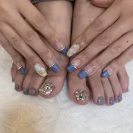 ハンドとフットセット割☆ハンド120分+フット100分アートコース割 14960円