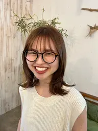 初回40%off☆カット+イルミナカラー+髪質改善TR¥16,210→¥9,720