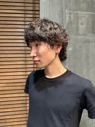 【 🌀jr stylist価格men's perm🌀 】 cut + perm※リクエスト予約