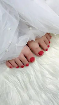 フット／ワンカラー／オフ込み＆フットバス付き※ご新規様ジェルオフ無料