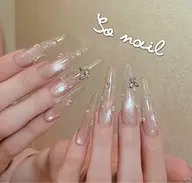 マグ/ラメワンカラー➕チップ長さだし