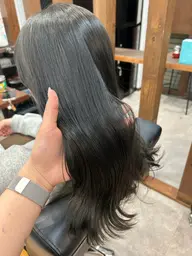 【レディース限定🙆♀️】寒色透明感カラー❄️+血流改善ヘッドスパ💆♀️ 料金:16500円→8000円✨