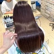似合わせカット＋オーガニックカラー＋縮毛矯正