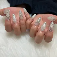 💅🏻♥️10本長さだし【新規様限定価格】持ち込みデザイン可能/パーツつけ放題/ジェルオフ無料