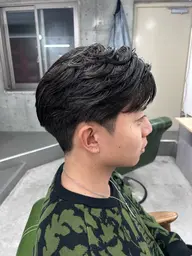 「メンズ限定」メンズカット&毛流れパーマ 無料