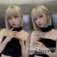 【ダブルカラー🔴】ケアブリーチ🦋(リタッチも可)➕ケアカラー➕高保湿トリートメント🌟レイヤー/ボブ/ロング