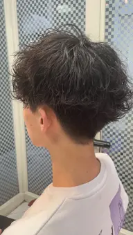 【men's】⭐︎特殊パーマ（B）《波巻きパーマ、ツイストパーマ》