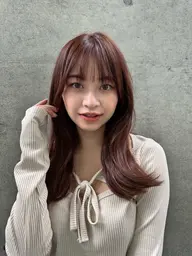 前髪カット　こだわりのおくれ毛カット