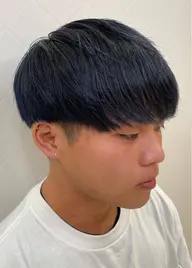 【メンズ限定】束感カット+ブリーチカラー※シャンプー別