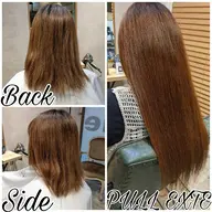 [プルエクステ]プラチナ毛質100本​〜​ロングにスタイルチェンジの方