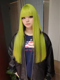 【ハイブリーチ(ブリーチ2回)】+【前処理付きケアカラー】