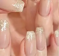 【チップ長さ出しラメグラデーション】オフ込み ¥9200→ ¥6000💅