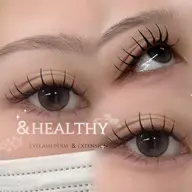 アンドヘルシー✩⡱100本or120本マツエクだけよりもパッチリしたお目元に🩵