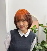 【デザイン】アンブレラカラー／ローライト／デザインカラー／ケアブリーチダブルカラー+クイックトリートメント