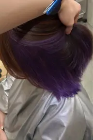 カット+インナーカラー(ブリーチ+オンカラー)+2stepトリートメント