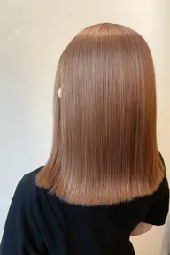 【やわらか透明感🫧】ワンブリーチでつくるミルクティーベージュ🎀