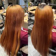 【ブリーチ毛対応🔥】酸性ストレートパーマ+前処理+1stepトリートメント【学割あり】