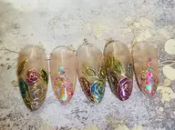 ステンドグラス風  【オフ込み】☆75