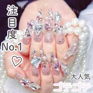 🐣🐣NEWS【ネイルチップ長さだし】ワンホン定額コース¥4980🐣🐣