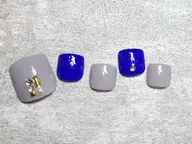 【オフ込】輝きポイントちょいたしフットネイル　￥8,000　※スカルプ/ハード/チップオフ代+￥2,500