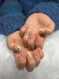 Jrネイリスト     【オフあり】4本アート  (両手で)シール・ストーン・スタッズ・ホロ等