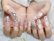 ハンド持ち込み150分ジェルやり放題(ソフトジェルオフ無料) ❤️スートンとシール付け放題❤️華やかパーツ4個無料❤️