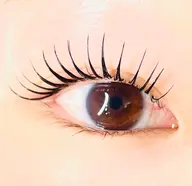 ¥8000→¥5600エクステ80本＋まつ毛パーマ　【新技法☆シマーラッシュ】普段100本エクステつけてる方にオススメ