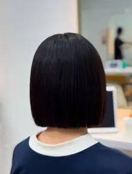 🇰🇷タッセルボブ+美髪矯正+透明感カラー+トリートメント🇰🇷