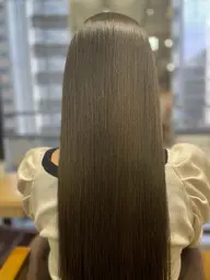 【モデルメニュー】髪質改善ストレート