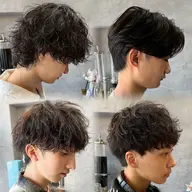 【5日20時​〜​限定】メンズカット+パーマ＋TR（シャンプー込み）💇‍♂️※ご予約の際は注意事項を必ずお読みください