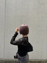 【新規限定】ダブルカラー(ブリーチ1回)＋ポイントカット＋クイックトリートメント