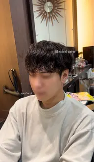 Ⓜ️メンズ限定Ⓜ️大イメチェン✨💇🏻カット+パーマ+カラー