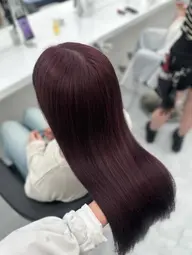 【SNSで話題の⭐️】超サラツヤ髪質改善トリートメント🤍ストレート仕上げ