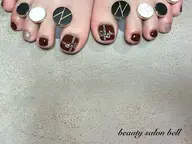 フットネイル　親指お持ち込みデザイン♡ご新規様オフ無料