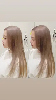 大人気☀️ 【🎀ケアブリーチ＆カラー(プチトリートメント付き)🎀】