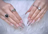 【ロング/スーパーロング長さ出し&10本アート付け放題】★ 当店人気