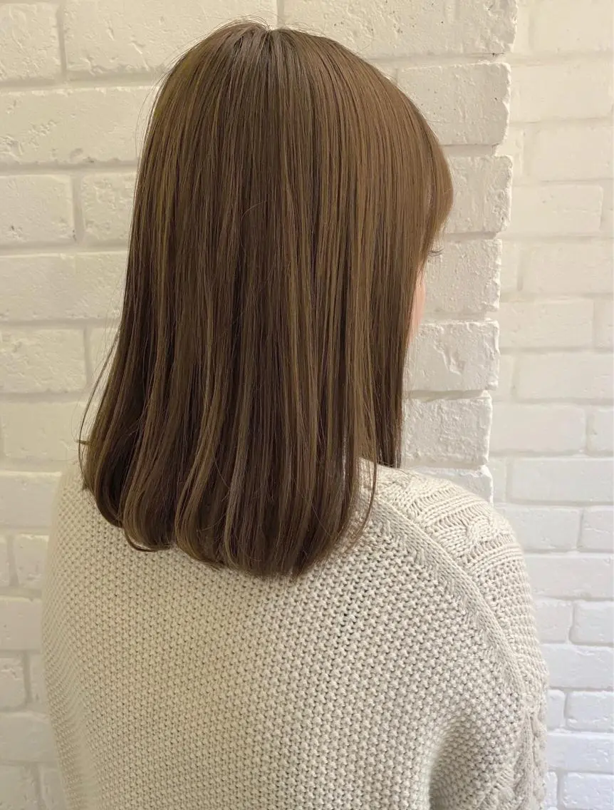 ミディアム カラー 杉田 健太のヘアスタイル