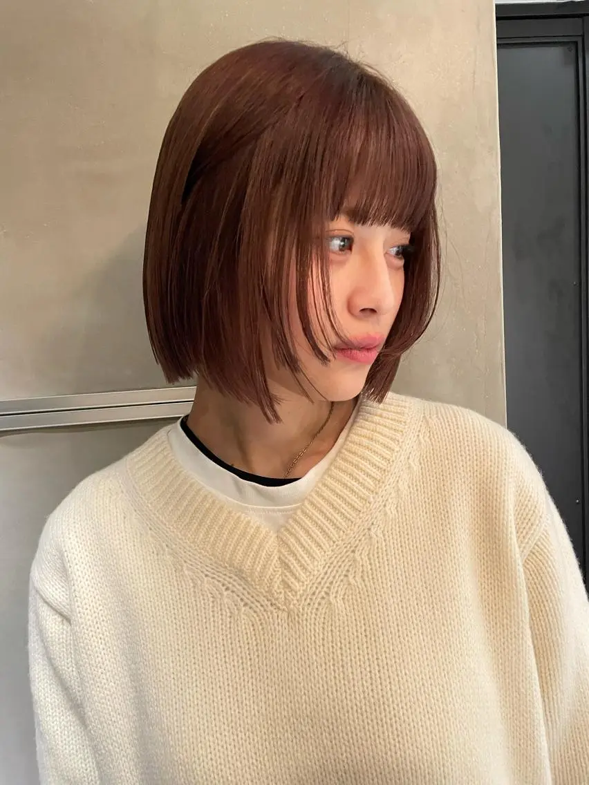 ショート カラー 大人girly🛋️ 🤍yukakoのヘアスタイル