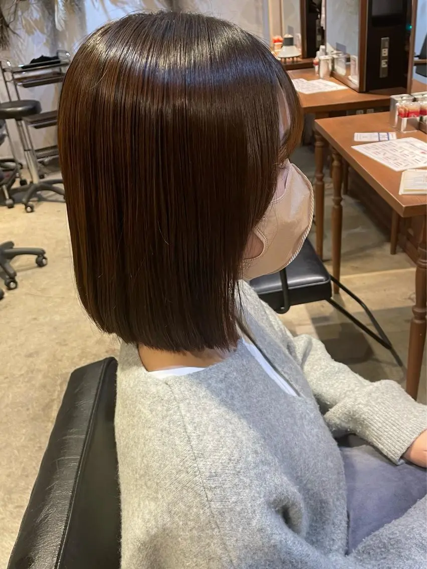 ショート カット 縮毛矯正 トリートメント ｅｒｉ 🧴🫧のヘアスタイル