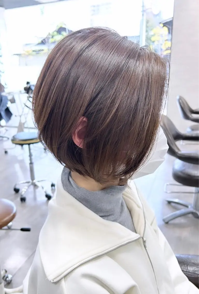 ショート ショートヘア 🫧艶髪カラー🫧 森本くるみのヘアスタイル